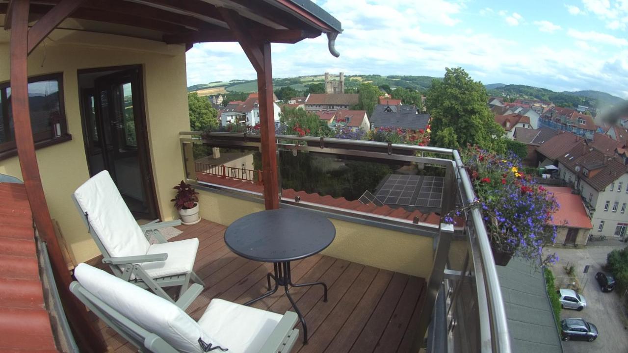Ferienwohnung Fernblick Saalfeld Saale エクステリア 写真